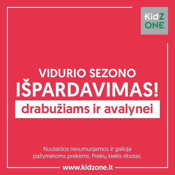 600 x 600 KZ ispardavimas