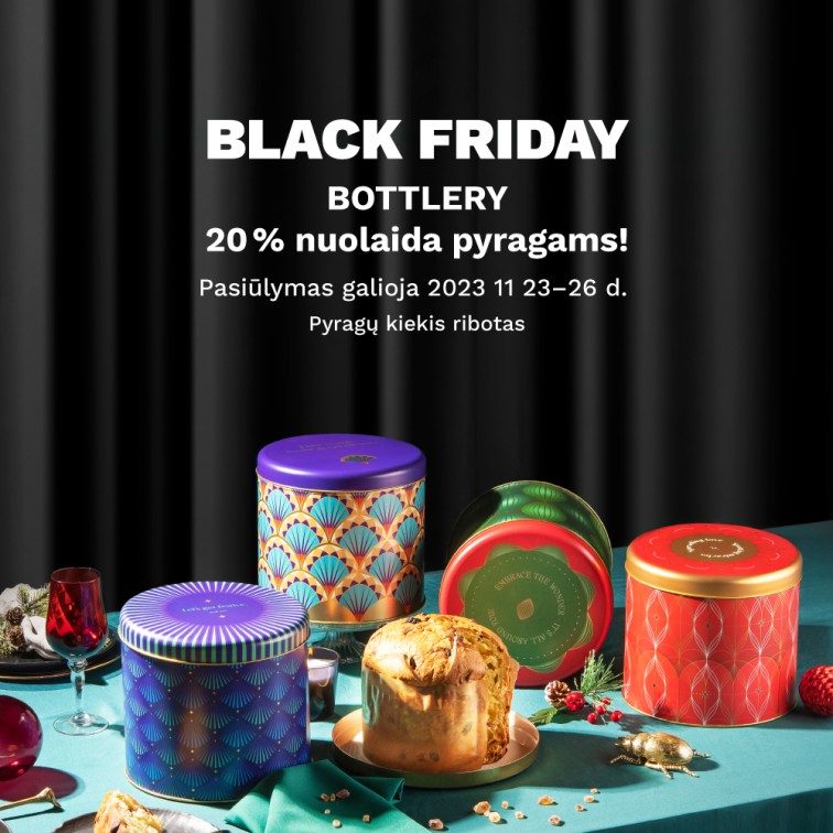 Bottlery black friday 2023 baneris 1000x1000