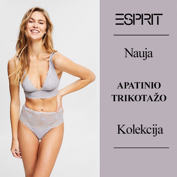 ESPRIT apatinio trikotazo kolekcija