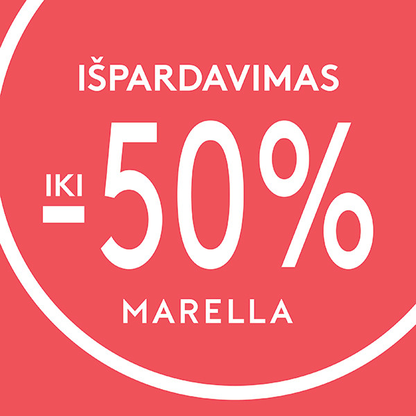 MARELLA 2024 vas ispardavimas iki 50 600x600px LT