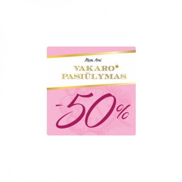 Mon Ami vakaro ispardavimas