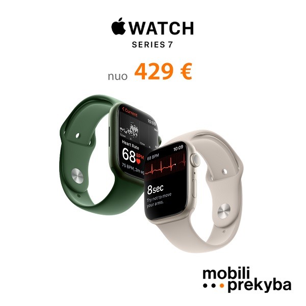 Apple Watch Series 7 - nuo 429 Eur | PANORAMA