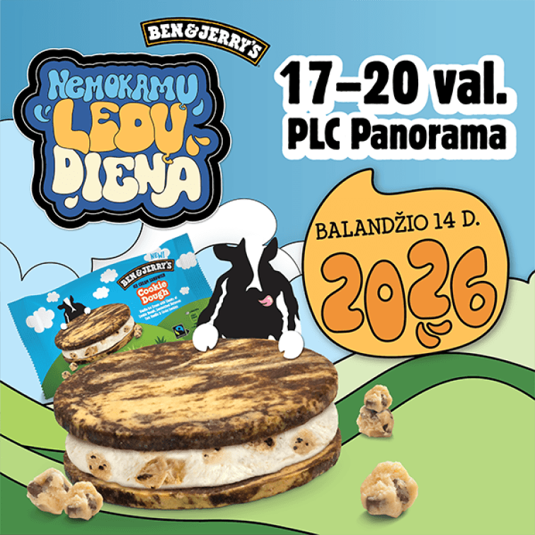Retail Media Baltic BenJerrys Free Cone Day Nemokamu ledu diena 2026