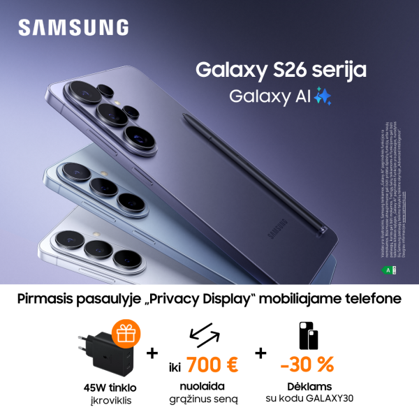 Samsung Galaxy S26 serija akcija