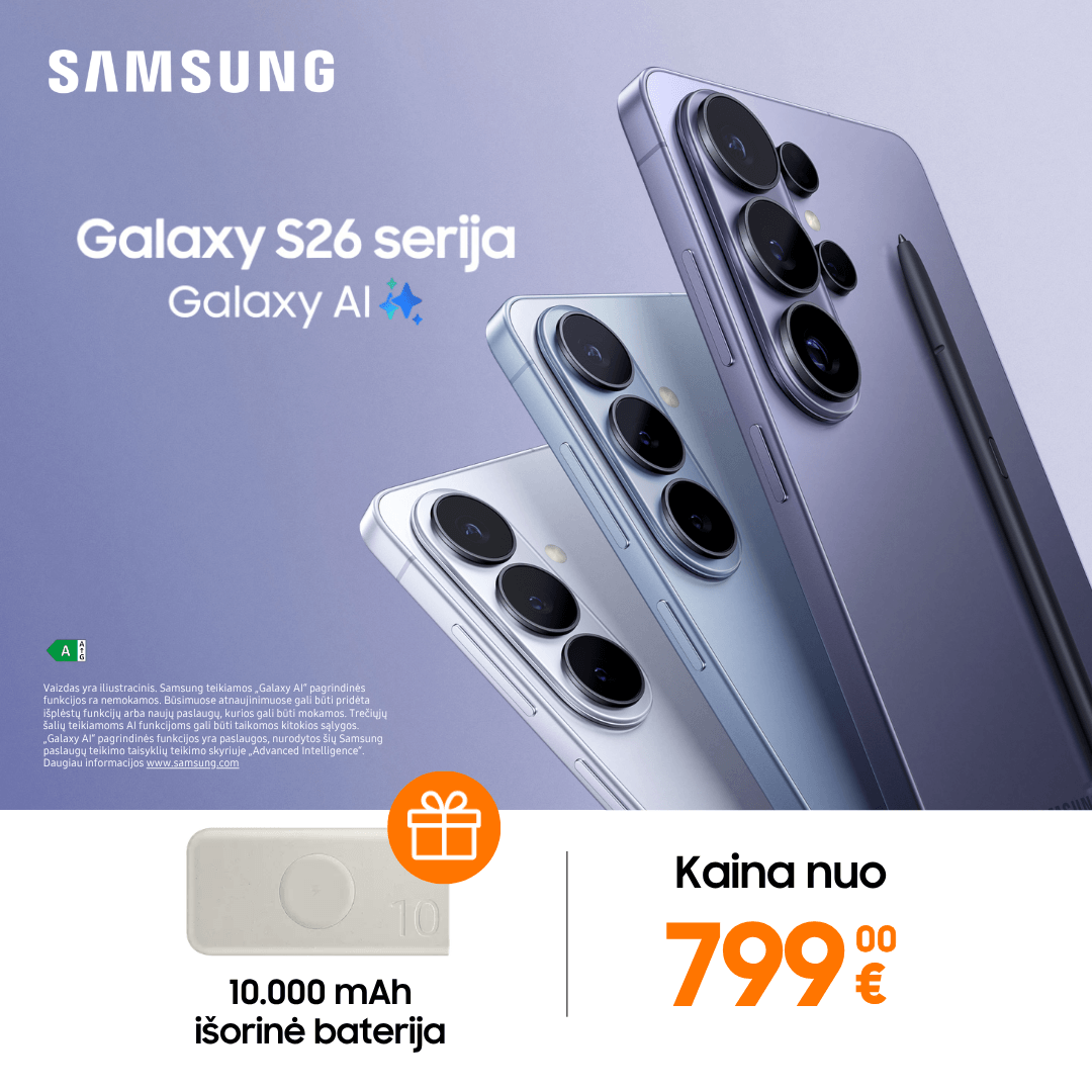 Samsung Galaxy S26 serija su dovana Mobili prekyba