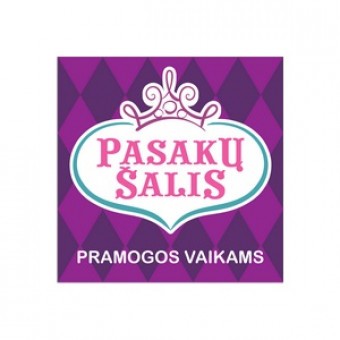 VAIKU ZAIDIMU KAMBARYS PASAKU SALIS logo