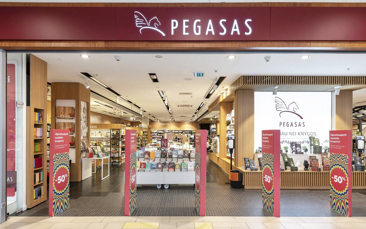 „Pegasas“ knygynas Vilniuje | PANORAMA