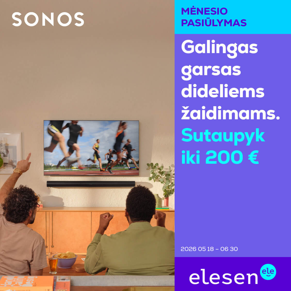 sonos discounts 06 2026 ele SoMe 1200x1200px LT 1 11
